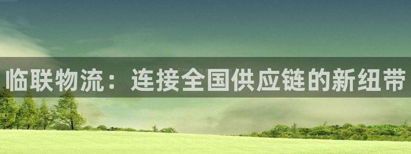 ,优游国际加拿大28：临联物流：连接