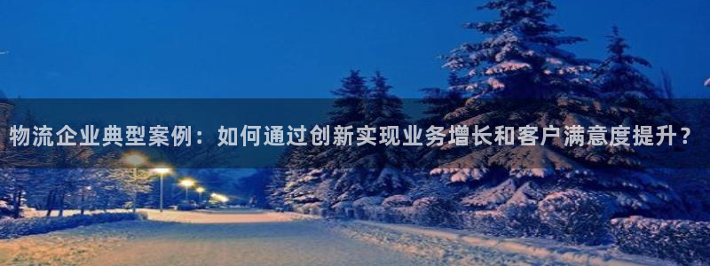,优游国际软件有什么用：物流企业典型