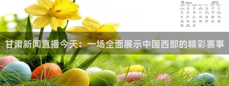 黑白体育直播更新豪礼送.送红包.org：甘肃新闻直播今天：一场全面展示中国西部的精彩赛事